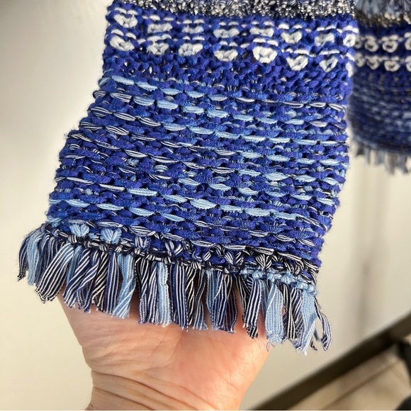 Chico's Structured Fringe Cardigan - Picture 7 of 14